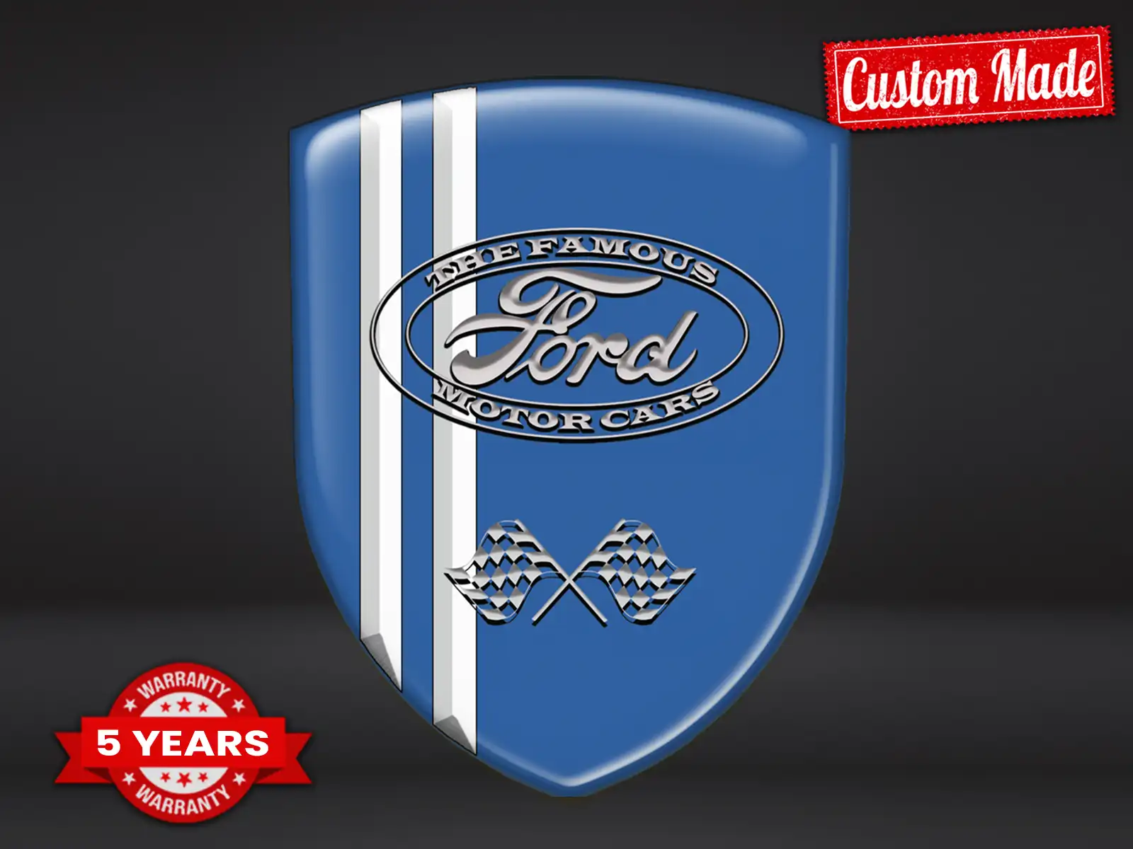 Ford Pegatinas Logo Negocio Resistentes Personalizables Pro